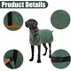 thumbnail image 3 of (S, Verde)Albornoz para perros,Albornoz de microfibra para mascotas,Abrigo refrescante para perros de secado súper rápido que absorbe la humedad para perros grandes y medianos, 3 of 5