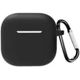 thumbnail image 4 of RadEnergy Shungite Silicone Cover for AirPods 4th Gen with Keychain, Soft Protective Skin for Men & Women, Front LED Visible, 4 of 6