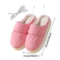 thumbnail image 3 of Creatine Heated Slippers Heating Pad Usb Shoes Heating Pad Warm Feet Relief Cold Electric Heating Slippers, 3 of 7