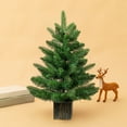 thumbnail image 7 of Artificial Norfolk Pine Potted Trees, Realistic Faux Christmas Greenery for Tabletop, Mantel, Entryway & Holiday or Year-Round Home Decor, 7 of 7