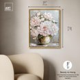 thumbnail image 5 of Soft Pink Symphony Canvas Elegant Florals by Art Remedy, Gold Frame, 20" x 24", 5 of 7