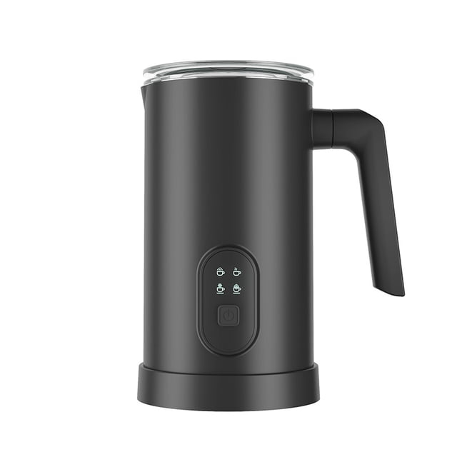 Milk Frother, 4-in-1 Electric Milk Steamer, 350ml/11.8oz Automatic Frother Machine for Coffee, Warm and Cold Foam, Temperature Control for Latte, Cappuccino, Hot Chocolate