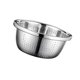 thumbnail image 3 of Colador de acero inoxidable perfecl cuenco de Metal resistente 24cm, 3 of 8