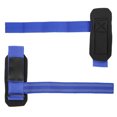 thumbnail image 4 of Muñequeras azules para entrenamiento físico seguro y cómodo con soporte para levantamiento de pesas, 4 of 8