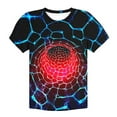 thumbnail image 1 of JTieacloth T-Shirt Décontracté à Manches Courtes et Col Rond pour Enfants, Tailles 5 Ans, 1 of 2