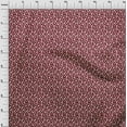thumbnail image 4 of oneOone Rayon Maroon Fabric Colorful Dinosaur Cartoon Sewing Craft Projects Fabric Prints By Yard 56 Inch Wide, 4 of 5