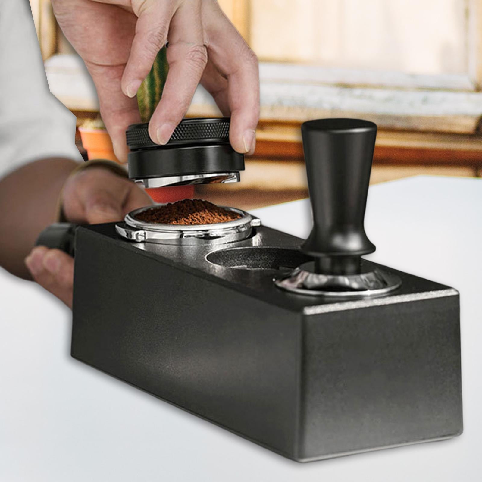 HURRISE Tamper De Café Distributeur De Café Outil De Nivellement De Café à Profondeur Réglable
