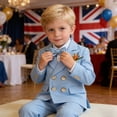 thumbnail image 6 of Vividxx Boys Clothes Pageboy Performance Formal Wear Toddler Tuxedo Birthday Party Clothing Set For Boys, 6 of 8