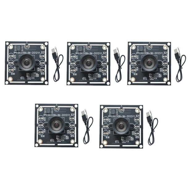 5 UNIDS Módulo de Cámara de 100 Grados 1MP OV9732 1280x720 30fps USB Módulo de la Cámara Unidad Libre para WinXP/7/8/10 con 60cm Cable