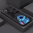 thumbnail image 3 of Disney-funda de teléfono Stitch The Baby, carcasa negra para Apple iPhone 15 Pro Max 12 Mini 13 SE 8 Plus 14 11 Pro XR 7 XS X, 3 of 5