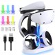 thumbnail image 1 of Estación de carga para PS VR2 con luz RGB, soporte de carga vertical para Playstation VR2, periféricos de carga para mandos de videojuegos, 1 of 6