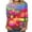 Multicolor Tops for Women _e, variant on Women's Vintage Spring Elegant Shirts Tie Dye Ombre Round Neck Blouse Summer Clothes for Teen Girls Fashion 2024 Y2K Tops Dressy Casual 3/4 Sleeve Tunic Tops Loose Fit Flowy Multicolor T Shirts S