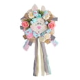 thumbnail image 2 of Corona de Conejito de Pascua de 23,6 Pulgadas, Colgador de Puerta de Pascua, Decoración de Pared para Puerta de Entrada, Corona, Arreglo de Escena, Accesorios de Decoración, 2 of 7