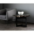 thumbnail image 3 of Home Square Wyatt 31" Modern Wood End Table with Steel Frame in Brown - Set of 2, 3 of 10