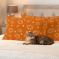thumbnail image 3 of Fall Outdoor Pillow Covers 20"x12" Set of 2,Waterproof Throw Pillow Covers for Patio Furniture,Burnt Orange Pumpkin Thanksgiving Maple Leaf Decorative Cushion Pillowcases for Garden Porch Couch Sofa, 3 of 9