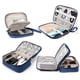 thumbnail image 4 of Seitruly Accesorio electrónico 3 capas Multi-compartimentos Estuche de transporte Capacidad Cable Organizador Bolsa Vacaciones Viajes Cables Cámara Carpetas de archivos Negro, 4 of 6