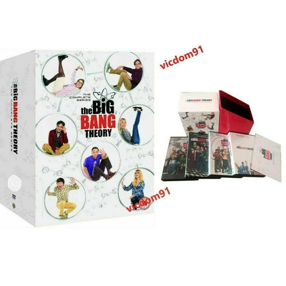 The Big Bang Theory: The Complete Series (DVD, 2019, 37 Discs) Season 1-12