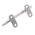 thumbnail image 4 of 4" Herreshoff Stainless Steel Cleat,Boat Cleat Dock Cleat, Wide Footprint for Strength, Strong And Durable, 4 of 6