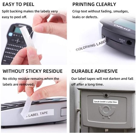 COLORWING 45013 S0720530 D1 Label Maker Tape Cassette ...