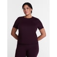 thumbnail image 2 of Avia Women's and Women's Plus SoftSculpt Tee with Short Sleeves, Sizes XS-4X, 2 of 7