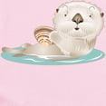 thumbnail image 2 of CafePress - Baby Otter Infant Bodysuit - Baby Light Bodysuit, Size Newborn - 24 Months, 2 of 4