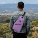 thumbnail image 4 of Mochila bandolera con bandolera, bolsa bandolera para viaje, senderismo, bolsa para el pecho, mochila, 4 of 5