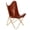 Brown & Gold, variant on Monroe Butterfly Chair, Brown & Black