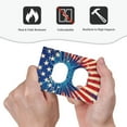 thumbnail image 4 of DouZhe 1-Gang Duplex Outlet Cover, Patriotic American Star Stripes Decorative Wall Plates, 4 of 7