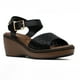 thumbnail image 3 of Sandalias para Mujer Maxim 1413. negro 22, 3 of 4