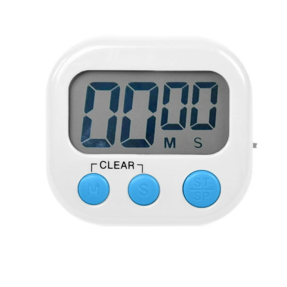 Dvkptbk Digital Kitchen Timer, Classroom Timers for Teachers Kids, Count Up Countdown Timer with ON/Off for Cooking Baking Homework Game Exercise - Back to School Supplies on Clearance