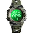 thumbnail image 1 of Reloj Digital para niños deportes al aire libre 50M relojes electrónicos impermeables despertador 12/24H cronómetro calendario reloj de pulsera para niño y niña Excelente Rendimiento, 1 of 5