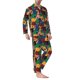 thumbnail image 2 of Fotbe Colored Guitars Pijama de Hombre con Estampado de Manga Larga, Conjunto de 2 Piezas, Ropa de Dormir Suave y Cómoda con Bolsillos-X-Large, 2 of 7