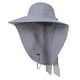 thumbnail image 1 of Sombrero para el sol para hombre y mujer, enrollable, con protección solar UPF 50+, ala ancha, para jardinería, con pieza para el cuello, 1 of 6