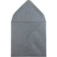 thumbnail image 2 of JAM 3.1 x 3.1 Envelopes, Black Metallic, 100/Pack, Anthracite Black, 2 of 2