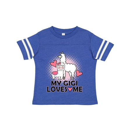 

Inktastic My Gigi Loves Me Llama Gift Toddler Toddler Girl T-Shirt