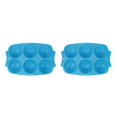 thumbnail image 1 of Electronicheart 1PCS Cake Mold 6 Grids Non -stick Ice Ball Making Mould Silicone Kitchen Baking Chocolate Maker Blue 2Set, 1 of 6