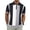 Black, variant on Men's Fashion Shirts Vintage Striped Knitting Shirts Casual Slim Fit Golf Shirts