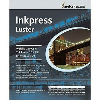 Inkpress Duo 80 Inkjet Matte Multi-Purpose Paper(4x33' Roll) Double-Sided  PP80450
