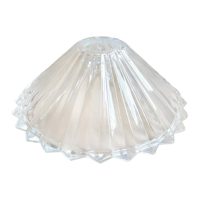 Lámpara de cristal retro Cubierta de la pantalla Candelabros de repuesto Accesorios de iluminación duraderos Pantalla de la lámpara Pantalla para el