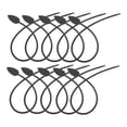 thumbnail image 5 of WRITWAA Black Silicone Gardening Ties Flexible Wire for Outdoor Plant Support, 20 Pieces Plant Ties, 5 of 8