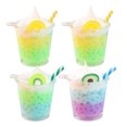 thumbnail image 1 of Miangastore Mini Fruit Cups Plastic Craft Enthusiasts Diy Projects 4Pcs 1.97X1.18X1.18In, 1 of 9