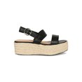 thumbnail image 2 of Women Open Toe Slingback Espadrille Flatform Sandal 19017, 2 of 6