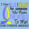 thumbnail image 3 of CafePress - Means World To Me 1 Down Syndrome Shirts Light T S - Men's Classic Graphic T-Shirt, 3 of 4