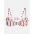 thumbnail image 5 of Time and Tru Women's and Women's Plus Knot Front Bralette Bikini Top, Sizes XS-3X, 5 of 5