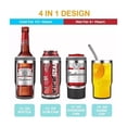 thumbnail image 3 of Portalatas De Cerveza De Acero Inoxidable Vaso Térmico 14oz Negro, 3 of 5