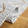 thumbnail image 5 of SAFAVIEH Vintage Leather Zachariah Geometric Area Rug, Light Grey/Natural, 3' x 5', 5 of 9