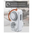 thumbnail image 4 of Timing Socket 24-Hours Cycle Switch Mechanical Timer EU Plug, 4 of 5
