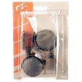 thumbnail image 1 of Shepherd 9420 2 Compte 1,5 Po Noir U Bracket Roulettes à Deux Roues, 1 of 1