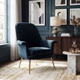 thumbnail image 6 of Safavieh AIMEE VELVET ARM CHAIR, SFV4701B, 6 of 6