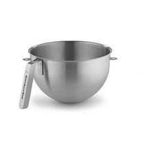 KitchenAid KSMC5QBOWL 5 Quart Mixing Bowl with J Hook Handle Stainless Steel NSF